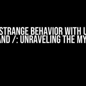 Django Strange Behavior with URL with Slug and /: Unraveling the Mystery