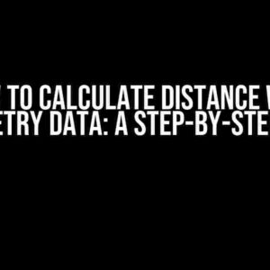 How to Calculate Distance with Telemetry Data: A Step-by-Step Guide